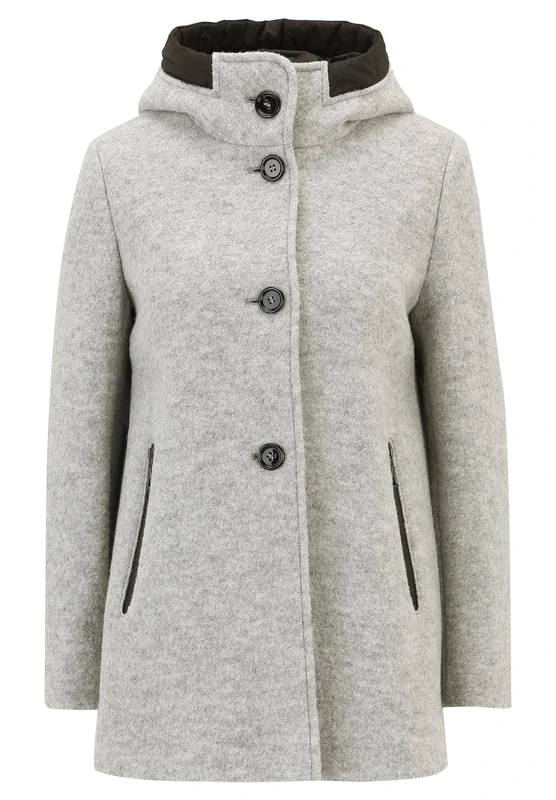 Gil Bret Women's Wool Jacket with Hood, 9707, 14