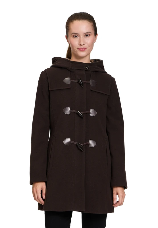 Gil Bret Women's Wool Jacket, Black coffee, 44