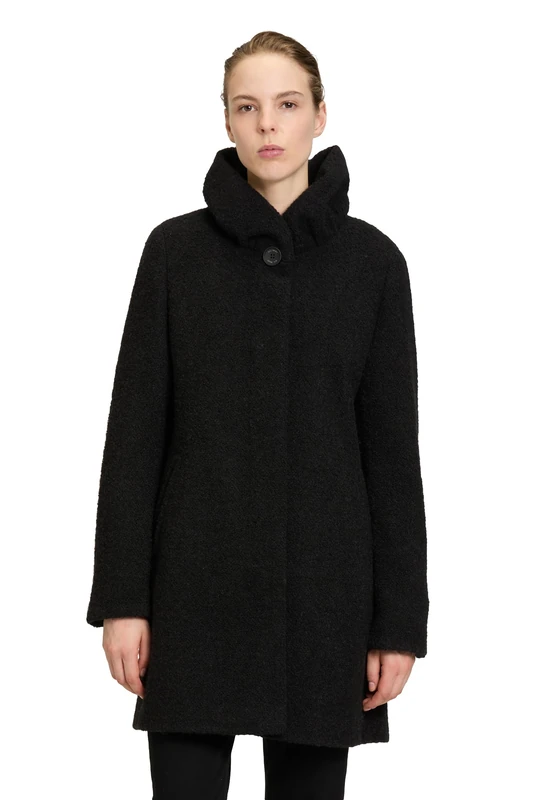 Gil Bret Ladies Wool Blend Jacket, jet black, 38