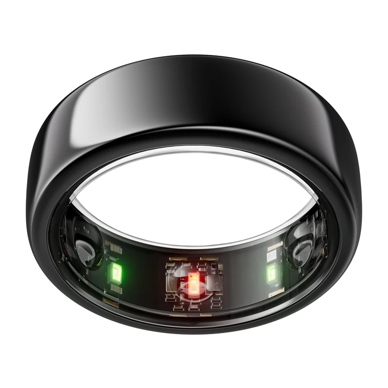 Oura Gen3 Horizon Smart Ring - Size 10, Black | Sleep, Heart Rate and Fitness Tracking Wearable - Up to 7 Day Battery Life - iOS/Android Compatible - Size First with Oura Sizing Kit