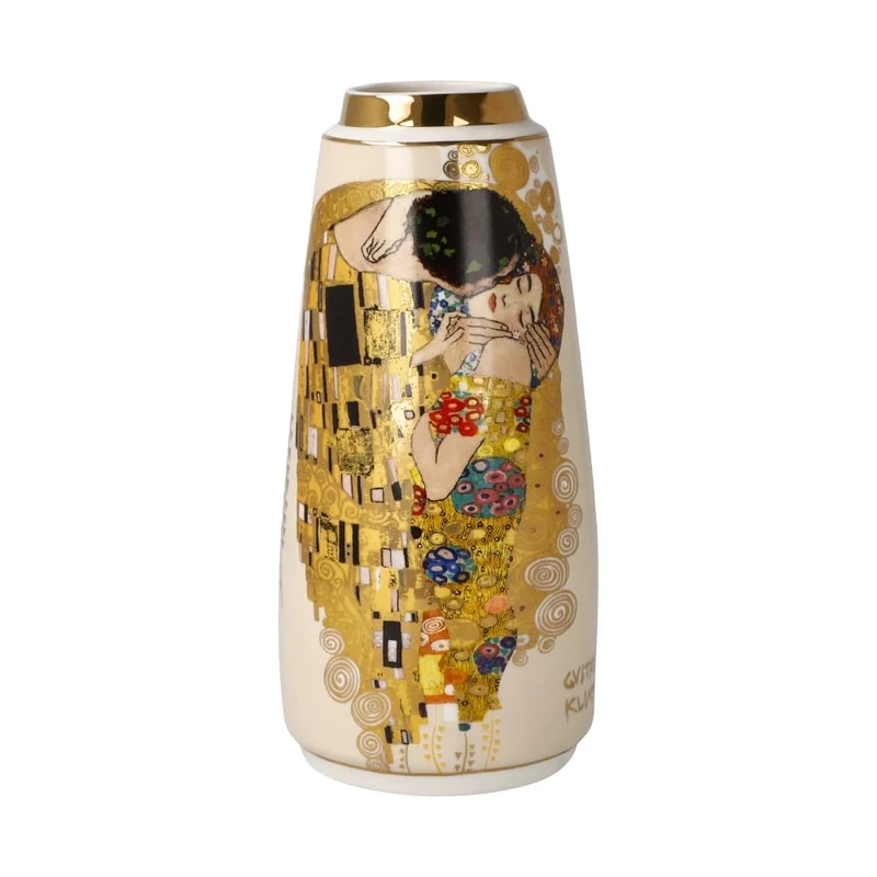 Vase 18.5 cm The Kiss Gustav Klimt Artis Orbis