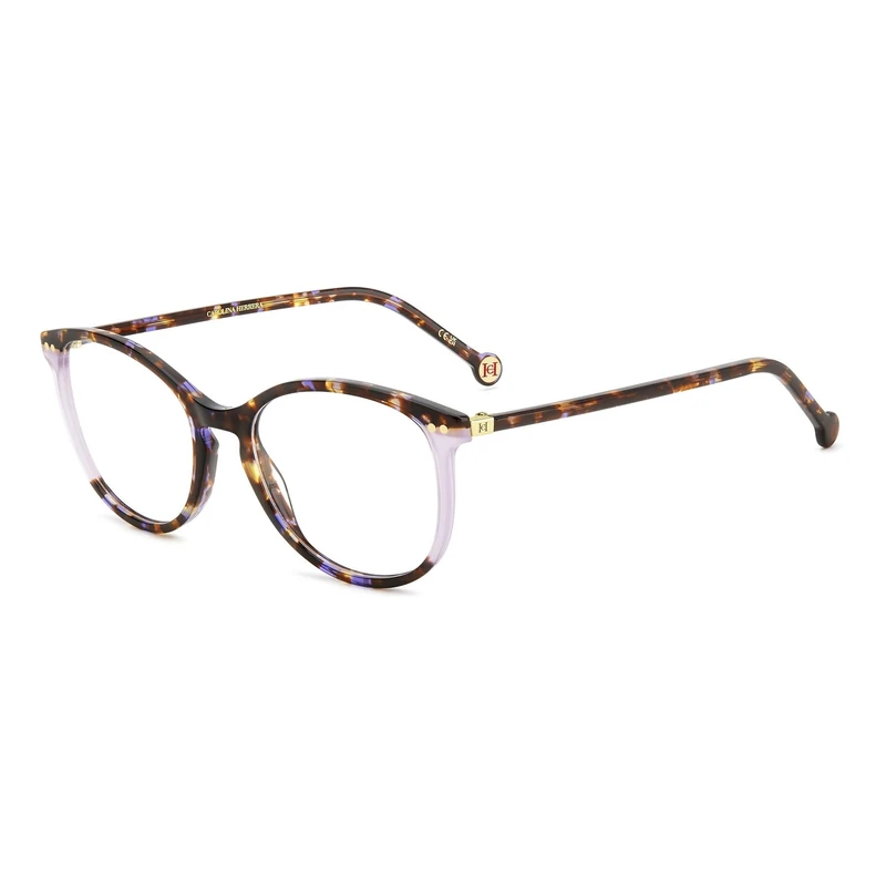 CAROLINA HERRERA Her 0247 Glasses, Violet Havana, 53 for Women, Violet Havana, UK 40