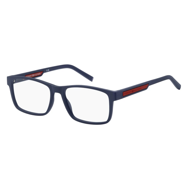 TOMMY HILFIGER TH 2091 WIR MATTE BLUE RED 52/16/145 MAN Eyewear Frame