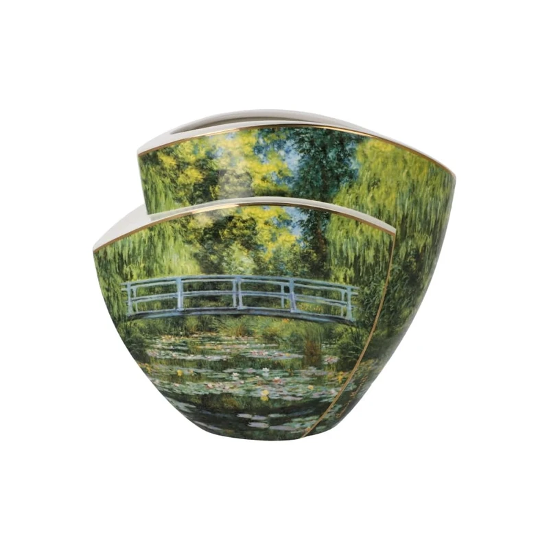Vase 29 cm Japanese Bridge Claude Monet - Artis Orbis