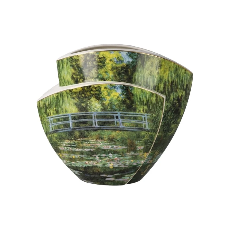 Vase 20 cm Japanese Bridge Claude Monet - Artis Orbis