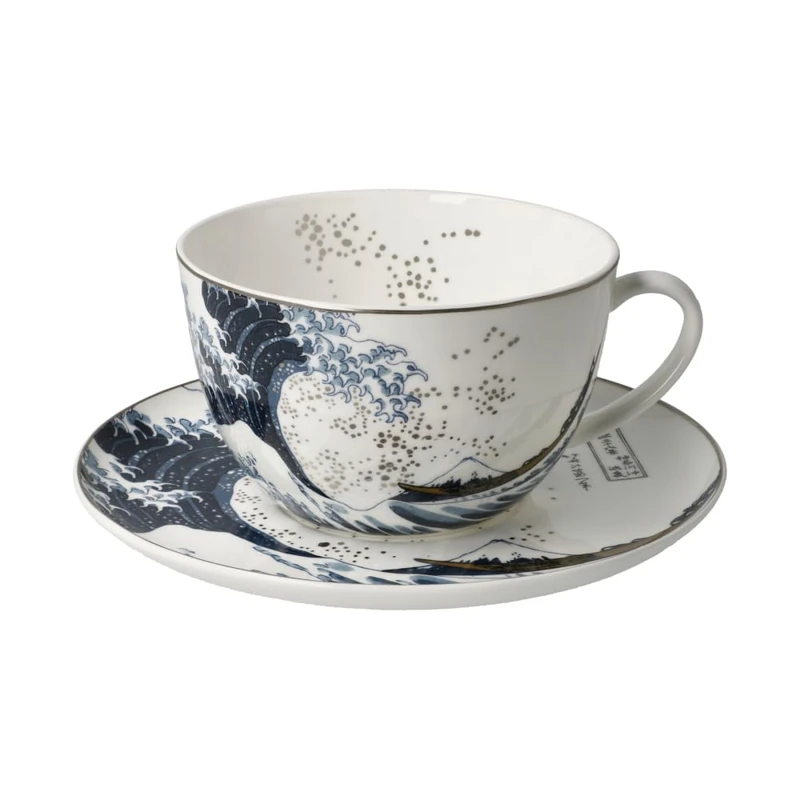 Artis Orbis Katsushika Hokusai - Die Welle - Latte Coffee Mug