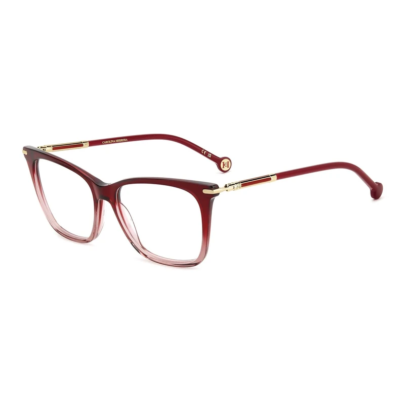 CAROLINA HERRERA Her 0232 Glasses, Shaded Red, 53 for Women, Shaded Red, UK 40