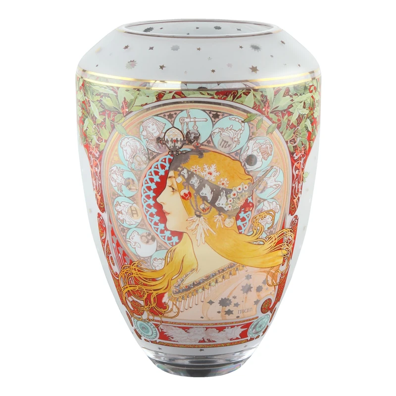 Vase 30 cm Zodiac Sign Alphonse Mucha - Artis Orbis