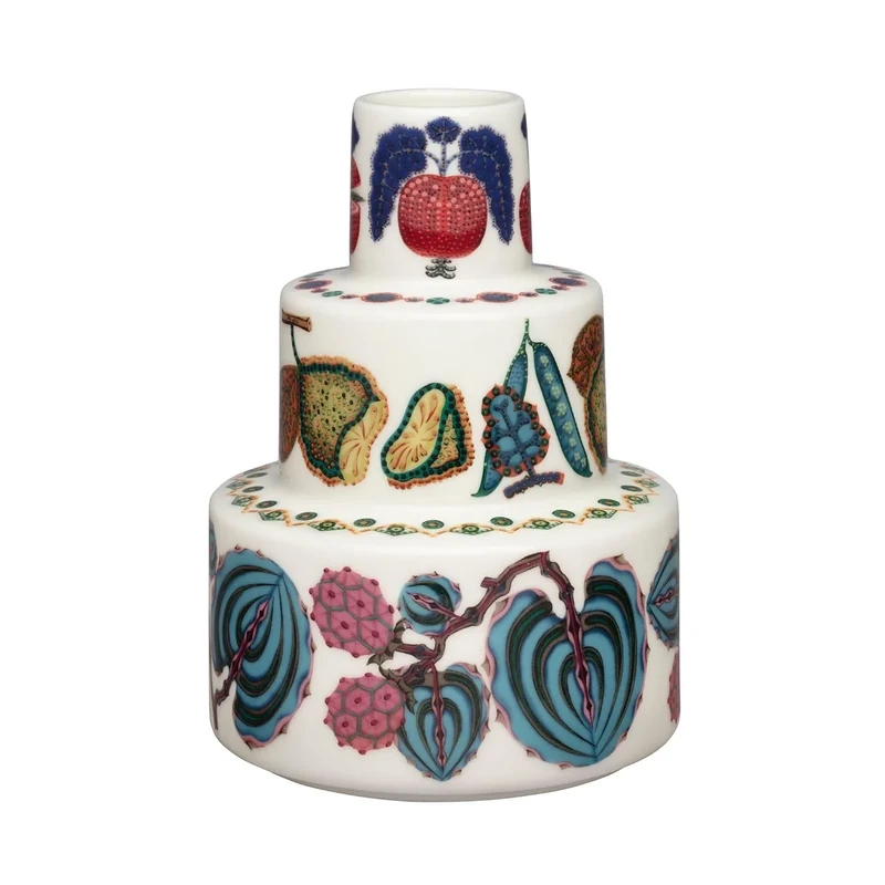 Iittala Taika Sato 1070944 Vitro Porcelain Vase 13.3 x 13.3 x 17.8 cm