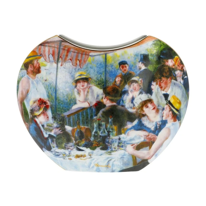 Vase 20 cm Breakfast of the Rowers Auguste Renoir - Artis Orbis