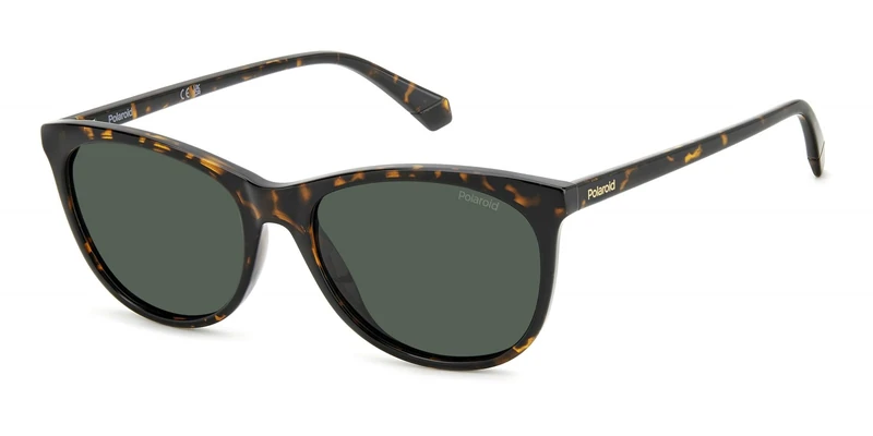 Polaroid Women's Sunglasses, Havana, UK 44 - Image 1