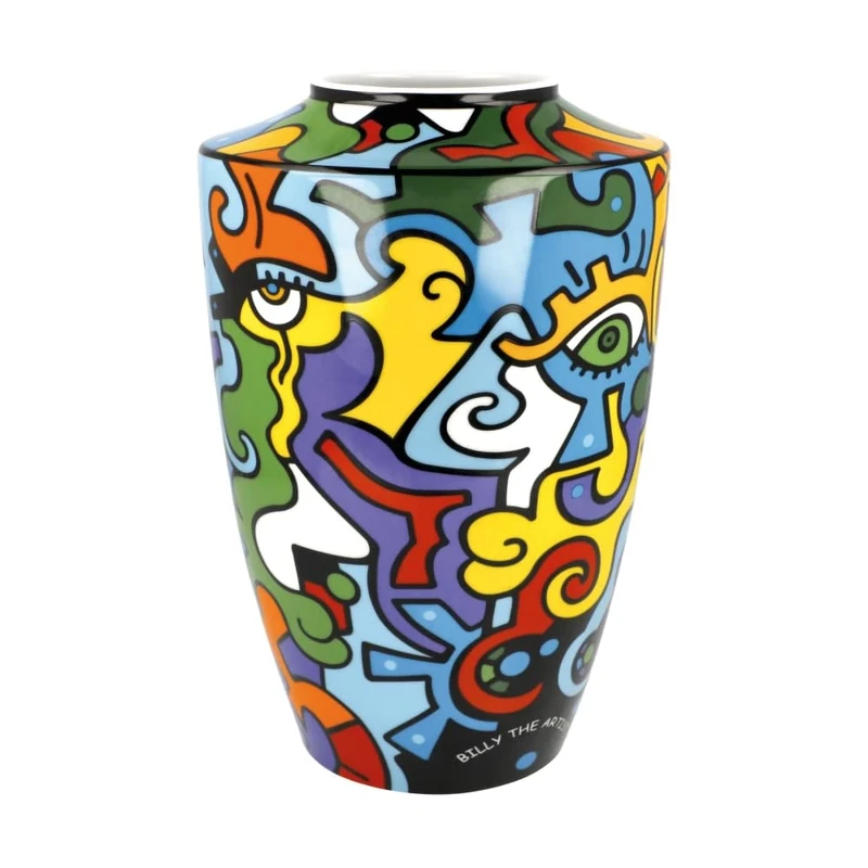 Evolution of Love II Billy The Artist Pop Art Vase 24 cm - Image 1