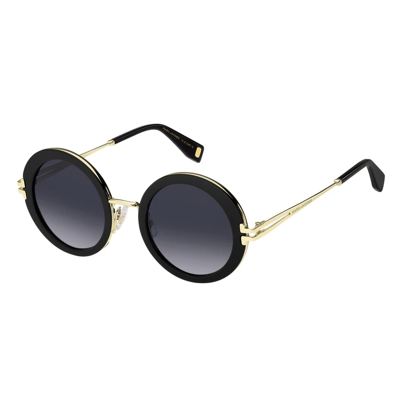 Marc Jacobs MJ 1102/S Sunglasses, Black, 50 Women's, Black, UK 22
