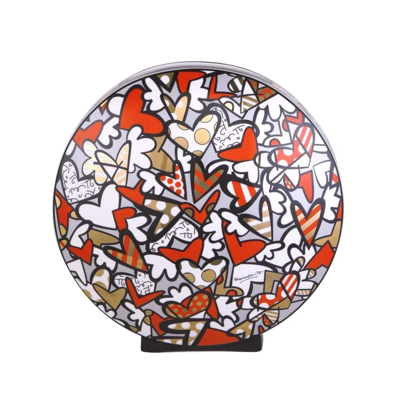 Vase 30 cm All We Need is Love Romero Britto Pop Art