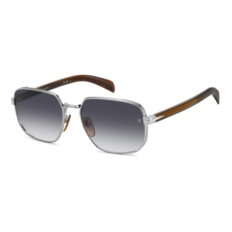 DAVID BECKHAM Men's Db 7121/G/S Sunglasses, Ruthenium Brown, 60