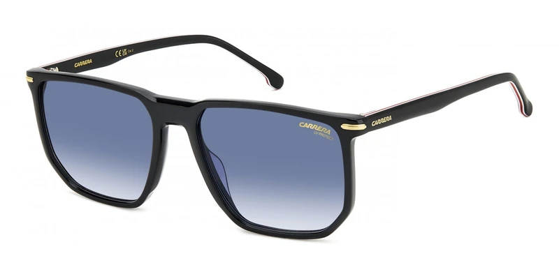 Carrera 329/S Black/Blue Shaded 58/18/145 men Sunglasses
