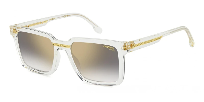 Carrera VICTORY C 02/S CRYSTAL/GREY SHADED GOLD MIRROR 54/19/145 men Sunglasses