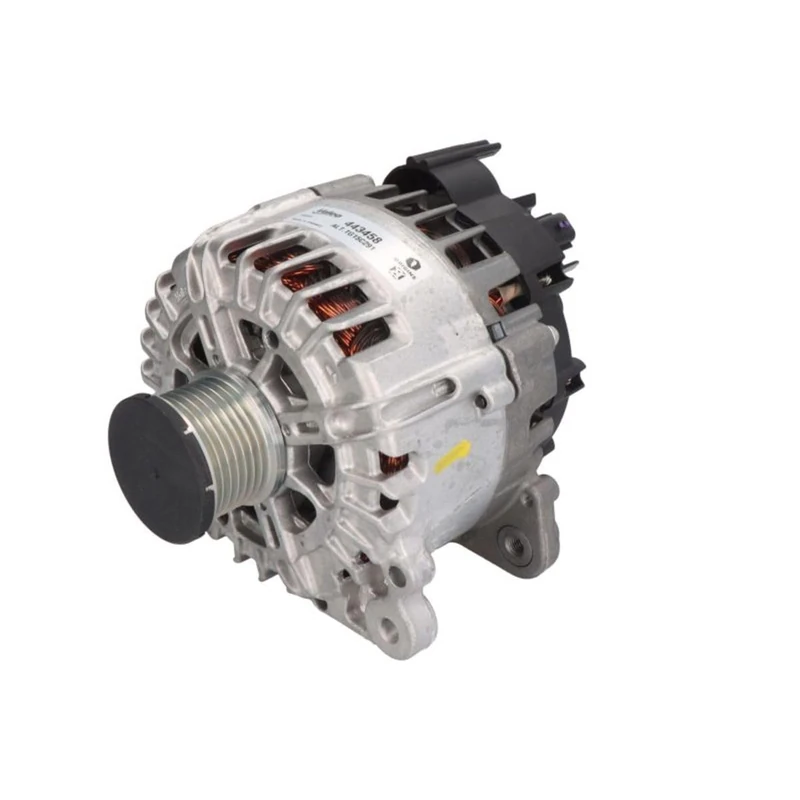 VALEO -443458-Alternator-Alternator load current [Amp]: 150 - Number of ridges: 7 - Pulley diameter [mm]: 50 - Voltage [V]: 14 - Direction of rotation: CLOCK SENSE