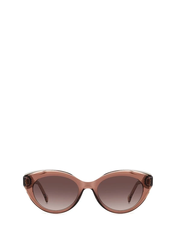 Carolina Herrera Women's Her 0250/S Sunglasses, Light Brown, 50, light brown, 3XL