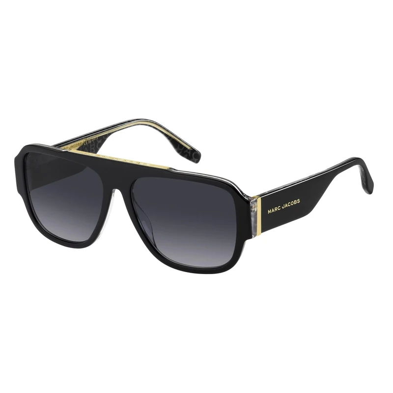 Marc Jacobs Marc 756/S Sunglasses, Black Pattern, Grey, 58 Men, Black, Grey Pattern, 58