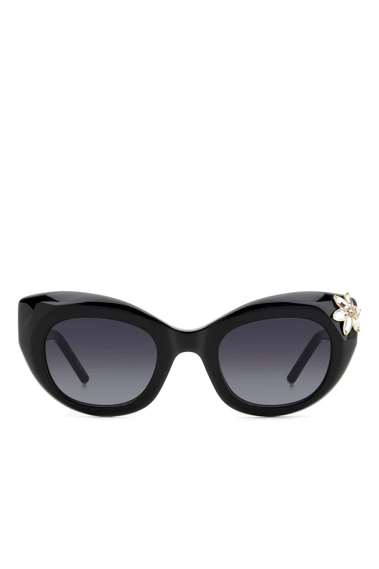 Carolina Herrera Her 0215/S Sunglasses, Black, 54 Women, Black, UK 22