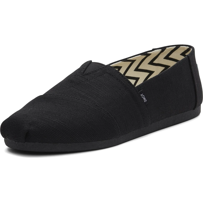 TOMS Men's Alpargata Classic Slip-on Espadrille, Textile Upper