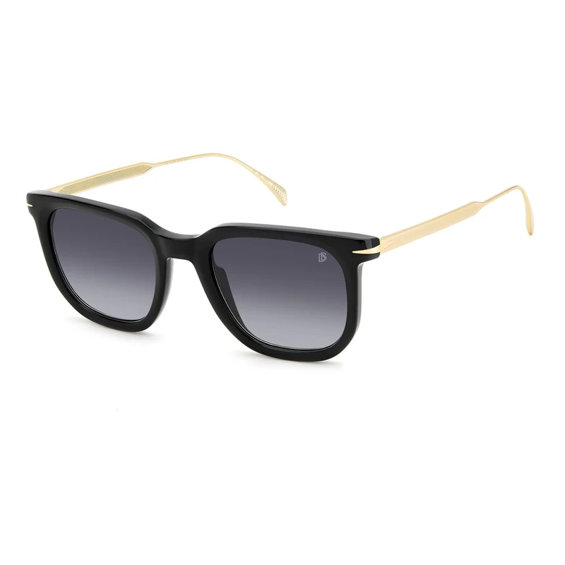 David Beckham Men's db 7119/s Sunglasses, Black Gold, 38