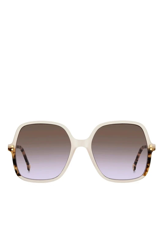 Carolina Herrera Her 0244/S Sunglasses, Ivory, 60 Women, ivory (ral 1013), UK 28