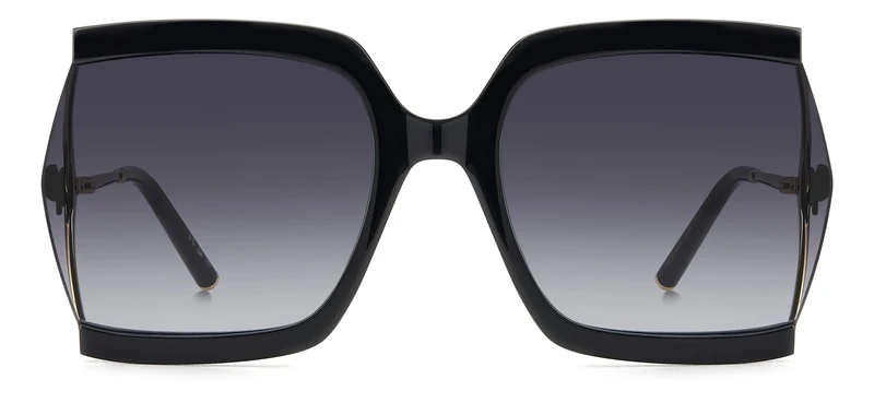 Carolina Herrera Women's Her 0216/G/S Sunglasses, Black Gold, 61, black gold, 61