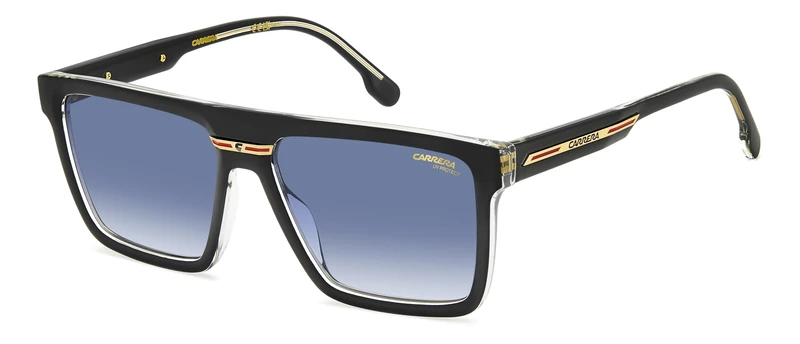 Carrera VICTORY C 03/S Black Crystal/Dark Blue Shaded 58/16/145 men Sunglasses