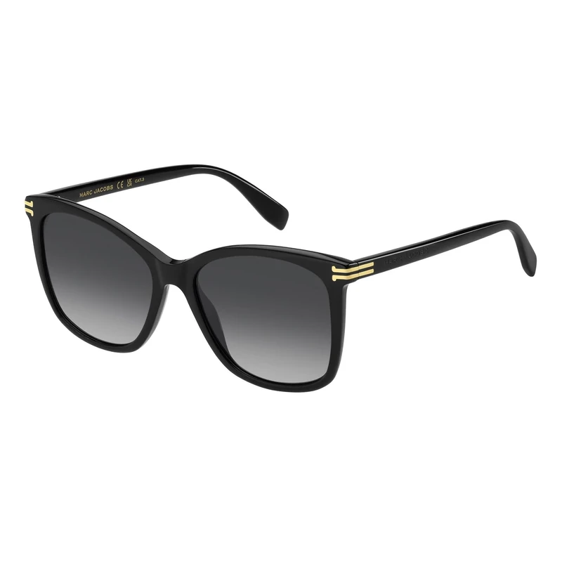 Marc Jacobs MJ 1106/S Sunglasses, Black, 58 Women, Black, UK 26