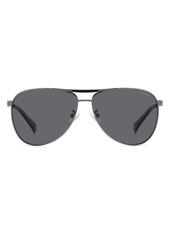 POLAROID Men's PLD 2160/G/S/X Sunglasses, Dark Ruthenium, 62, Dark Ruthenium, 62