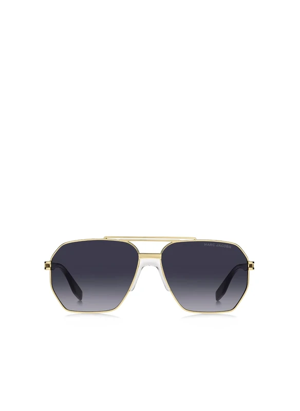 Marc Jacobs Unisex Sunglasses, gold black, 60