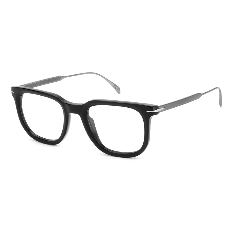 DAVID BECKHAM DB 7119 Glasses, Black Dark Ruthenium, 51 for Men, Black Dark Ruthenium, 51