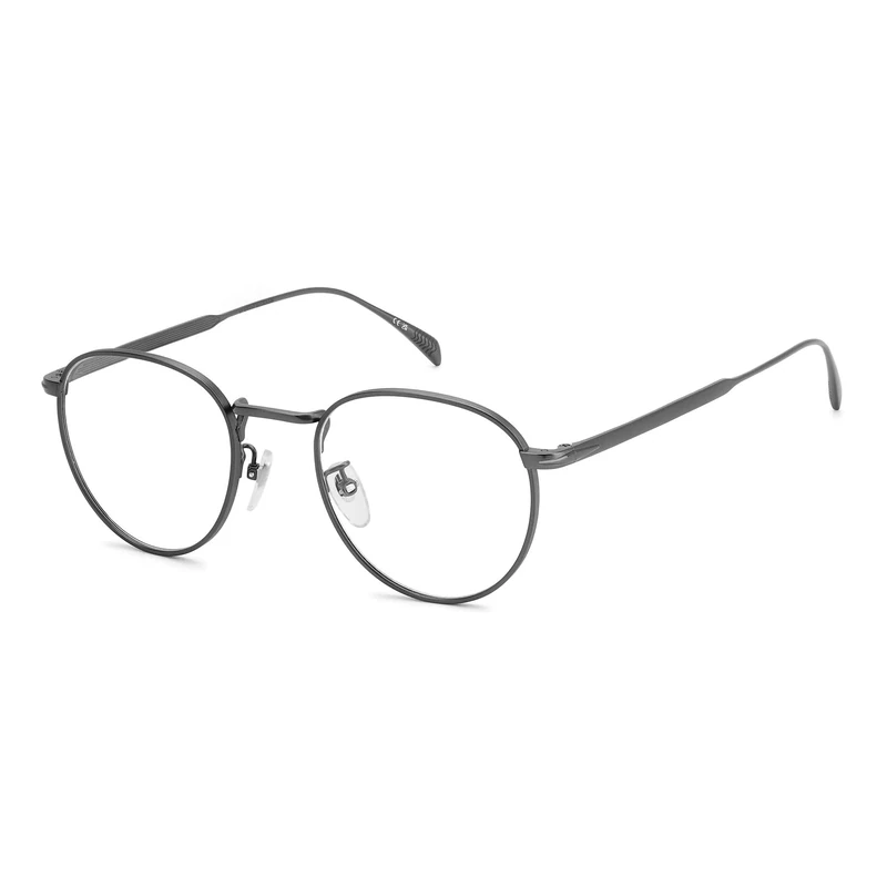 DAVID BECKHAM DB 1147 Glasses, Matte Ruthenium Black, 49 for Men, Matte Ruthenium Black, 49