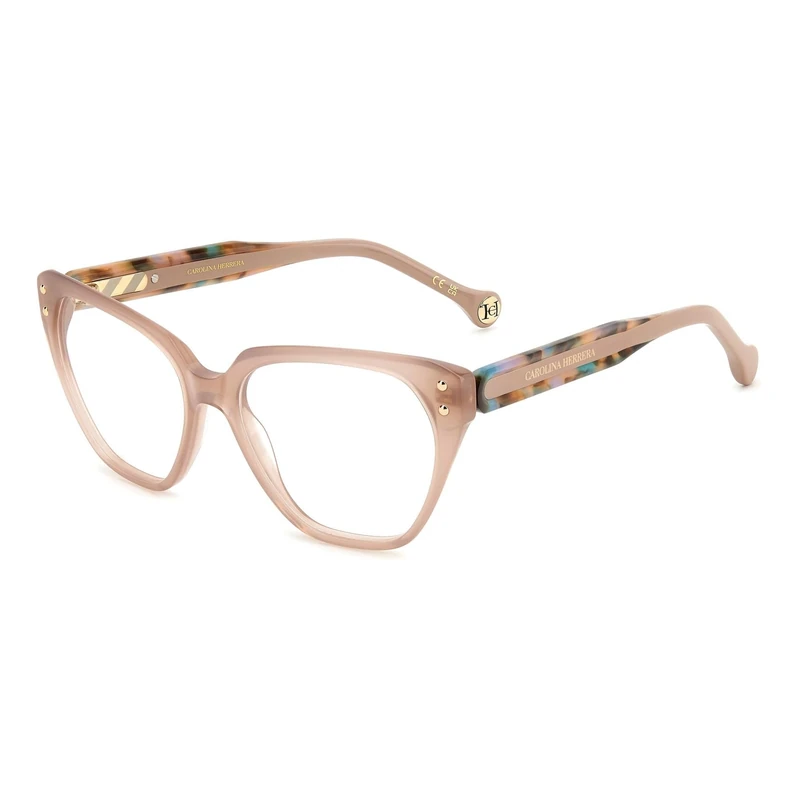 CAROLINA HERRERA Her 0223 Glasses, Nude, 52 for Women, nude, UK 24