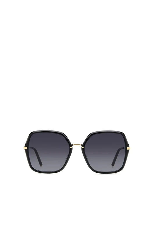 Carolina Herrera Women's Her 0217/S Sunglasses, Black Gold, 57, black gold, 57