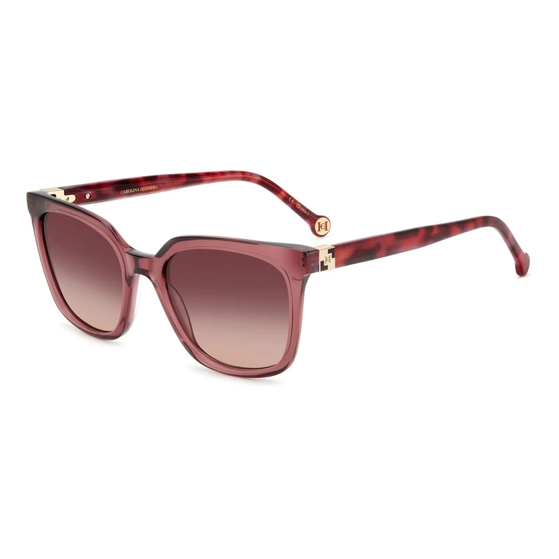 CAROLINA HERRERA Women's her 0236/s Sunglasses, Burgundy Red Havana, UK 40