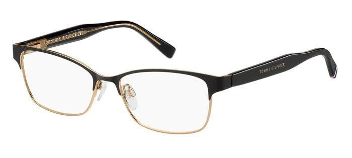 GAFAS TOMMY HILFIGER - Modelo: TH 2107 C: MATTE BLACK GOLD COPPER Eye size: 53_Bridge size: 16 / Polarized: No