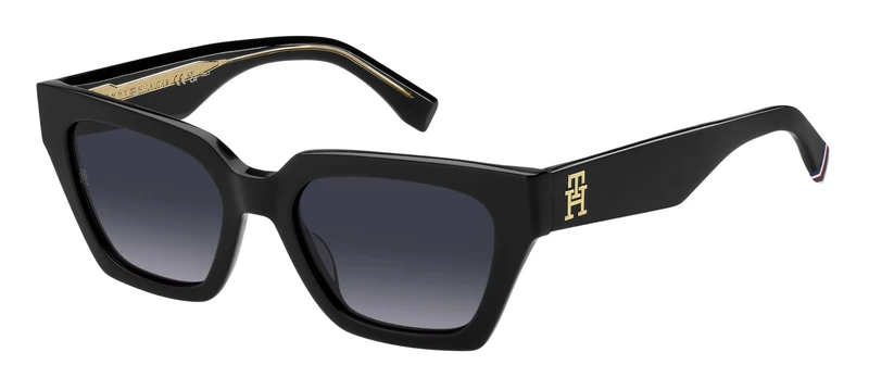 GAFAS TOMMY HILFIGER - Modelo: TH 2101/S C: BLACK Eye size: 52_Bridge size: 19 / Polarized: No