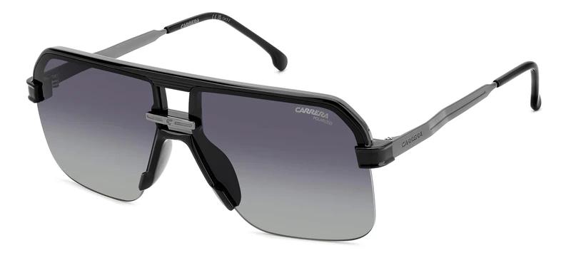 Carrera 1066/S Black/Grey Shaded 63/12/145 men Sunglasses