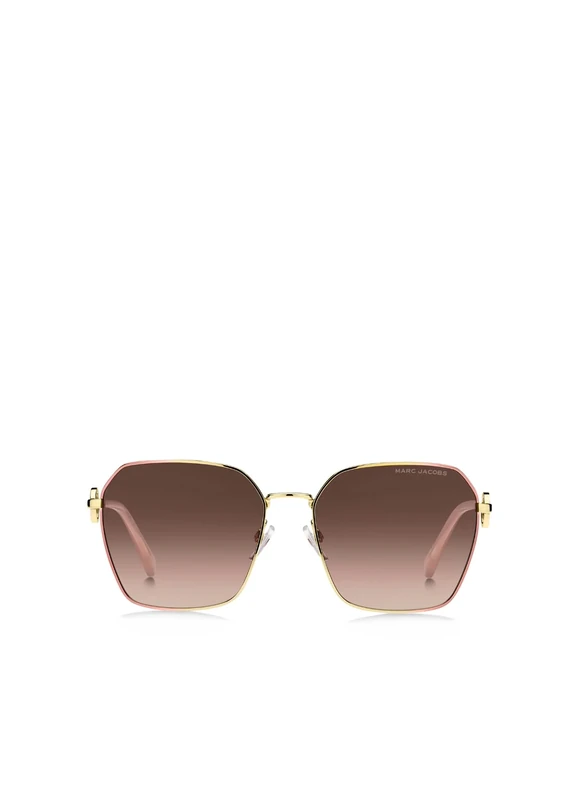 Marc Jacobs Unisex Marc 729/S Sunglasses, Gold Pink, 58, Gold Pink, 58