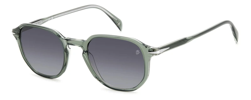 David Beckham Db 1140/S Sunglasses, Green Crystal, 50 Men, Green Crystal, 36