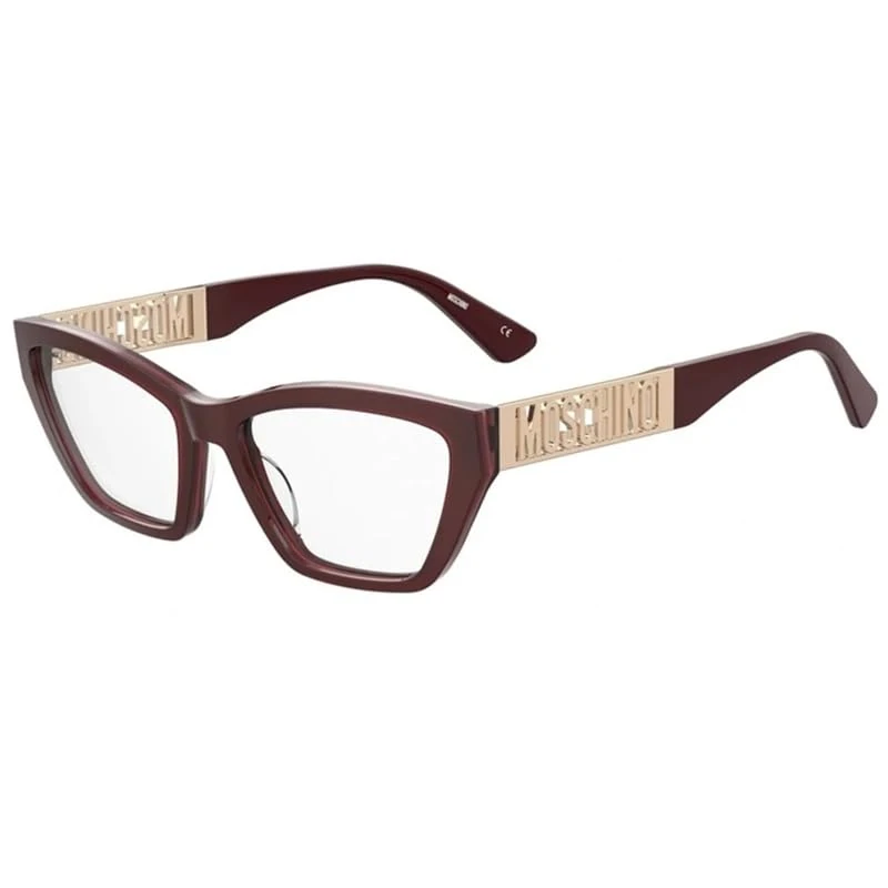 MOSCHINO MOS634 LHF BURGUNDY 2 55/17/145 WOMAN Eyewear Frame