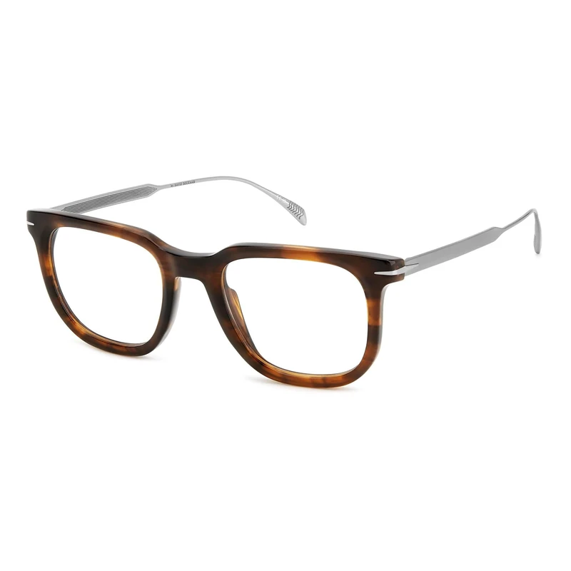 DAVID BECKHAM DB 7119 Glasses, Brown Horn Ruthenium, 51 for Men, Brown Horn Ruthenium, 51