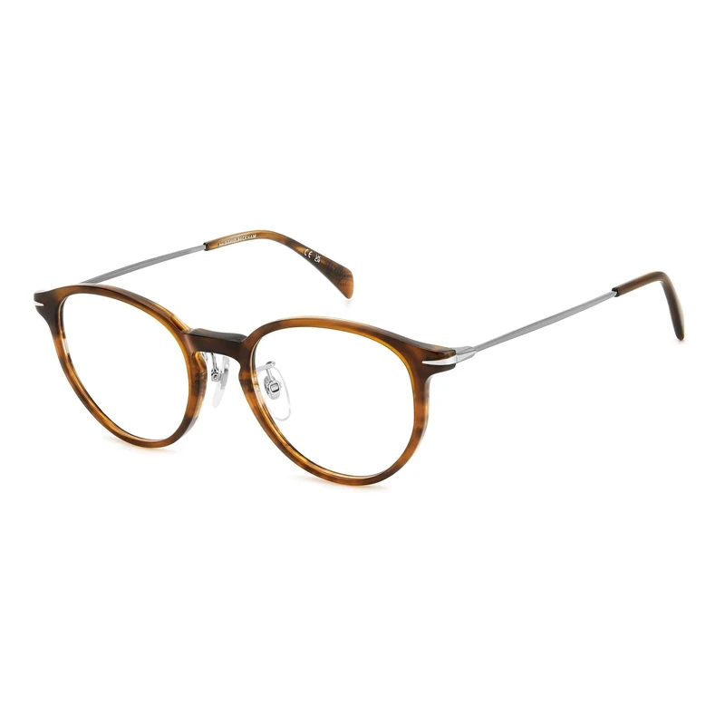 DAVID BECKHAM DB 1149/G Glasses, Brown Horn Ruthenium, 49 for Men, Brown Horn Ruthenium, 49