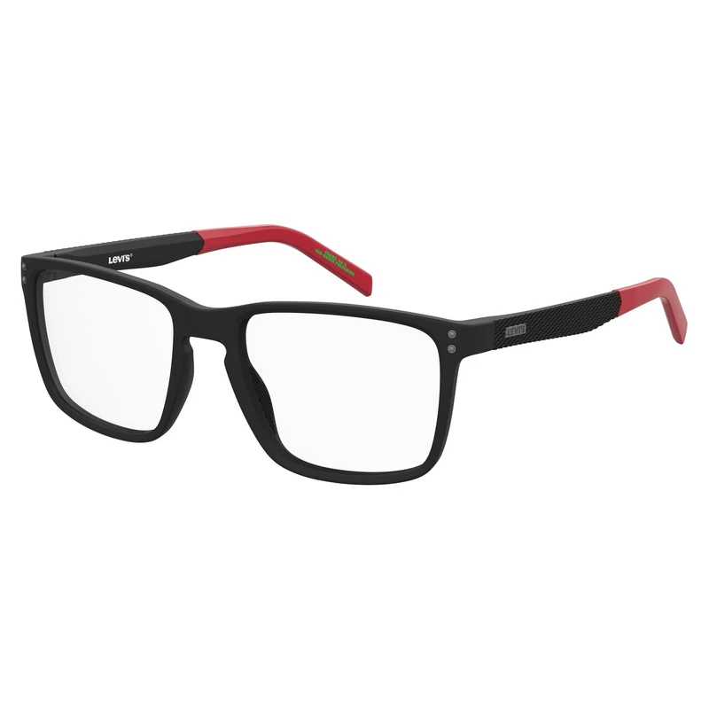 LEVI'S TIMELESS GAFAS Modelo: LV 5061 C: MATTE BLACK RED Eye size: 54_Bridge size: 18 / Polarized: No