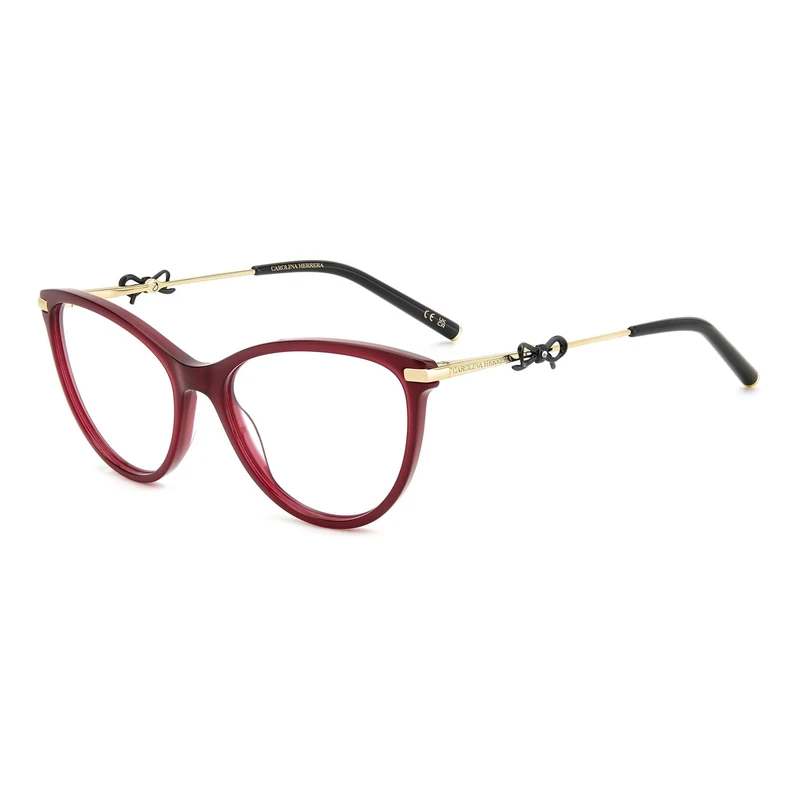 CAROLINA HERRERA Women's Her 0219 Sunglasses, Burgundy Gold, UK 44