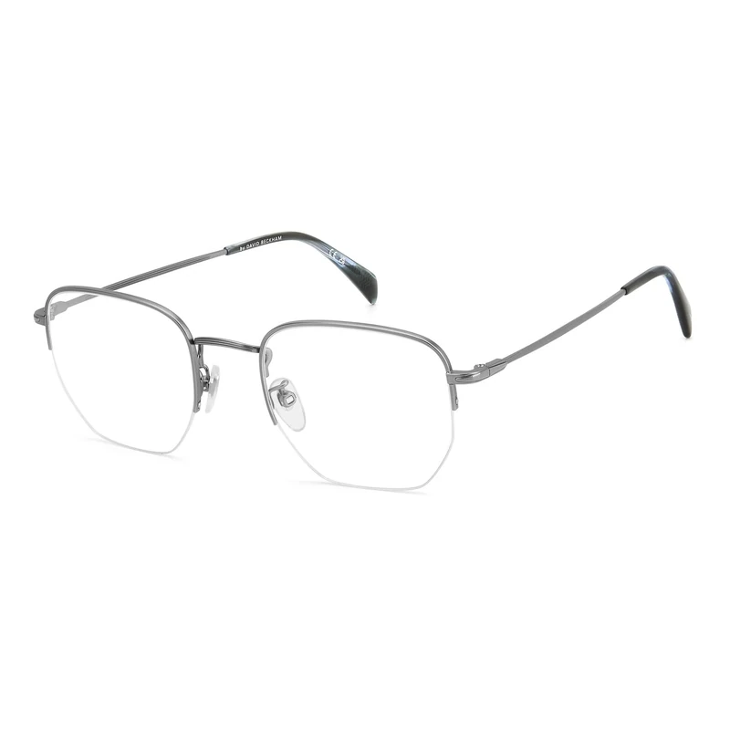 DAVID BECKHAM DB 1153/G Glasses, Matte Dark Ruthenium, 51 for Men, Matte Dark Ruthenium, 51