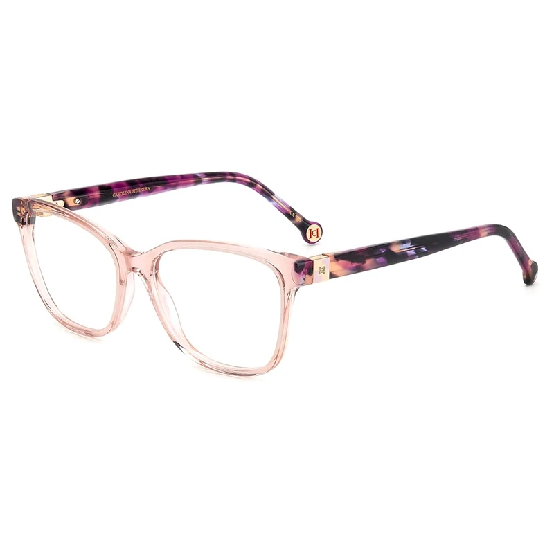 CAROLINA HERRERA Her 0239 Glasses, Nude Pink Havana, 55 for Women, Nude Pink Havana, UK 44